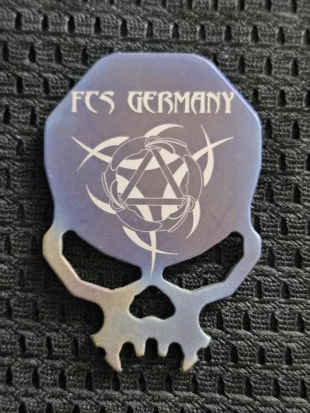 Metallpatch FCS Germany
